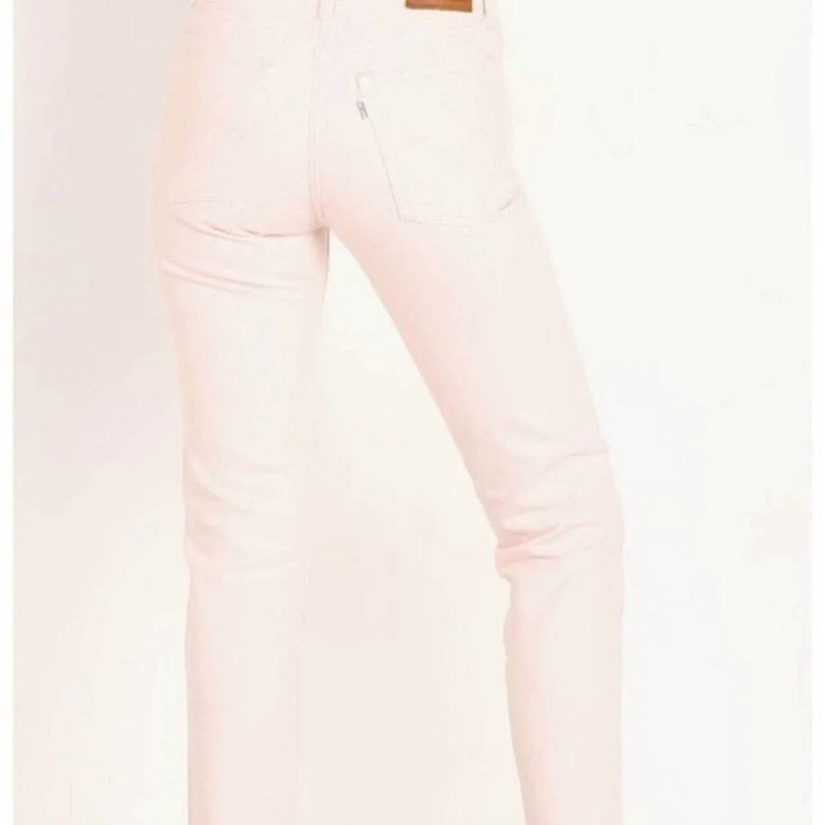 Jean color rosado