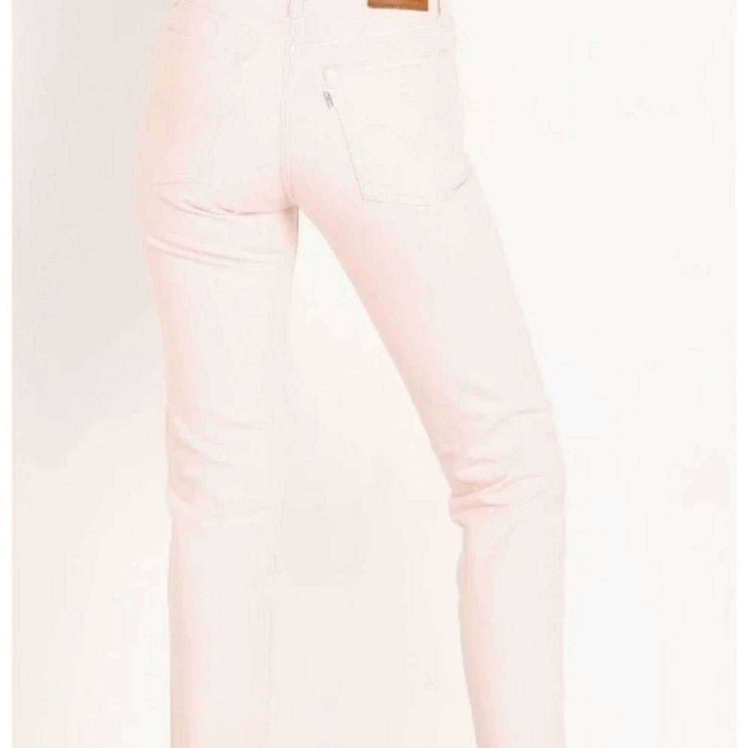 Jean color rosado