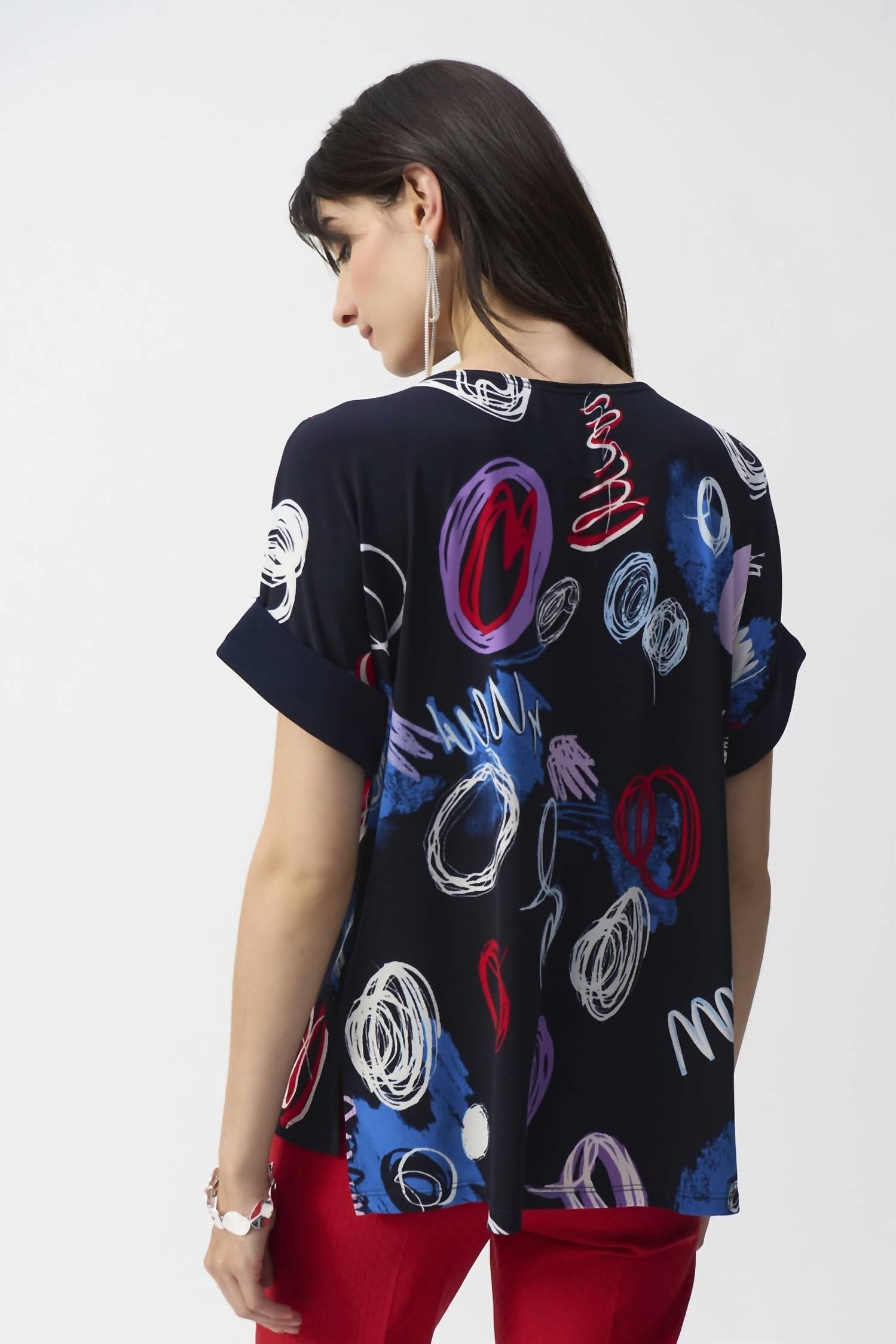 Top color negro
