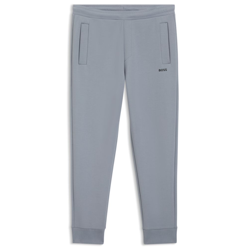 Pantalón deportivo de mezcla de algodón con bordado