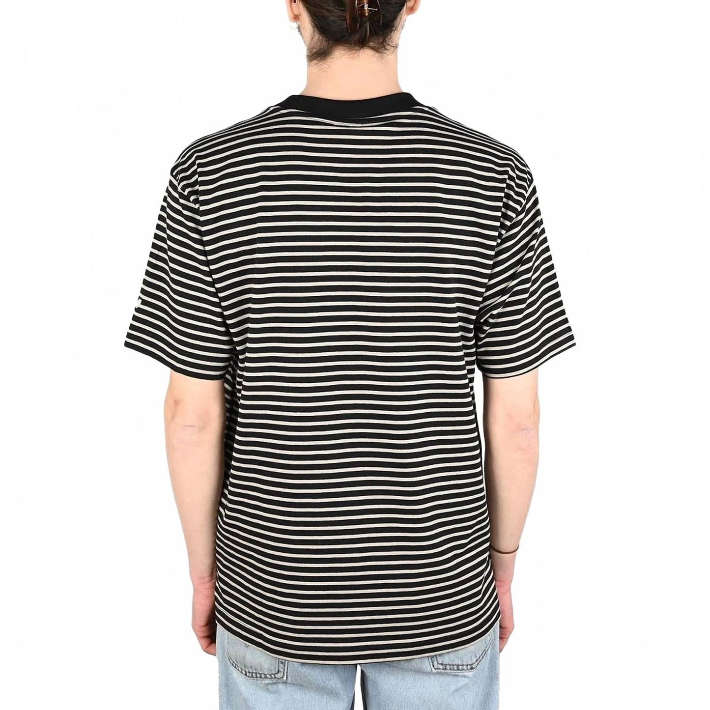 Camisa a rayas color negro