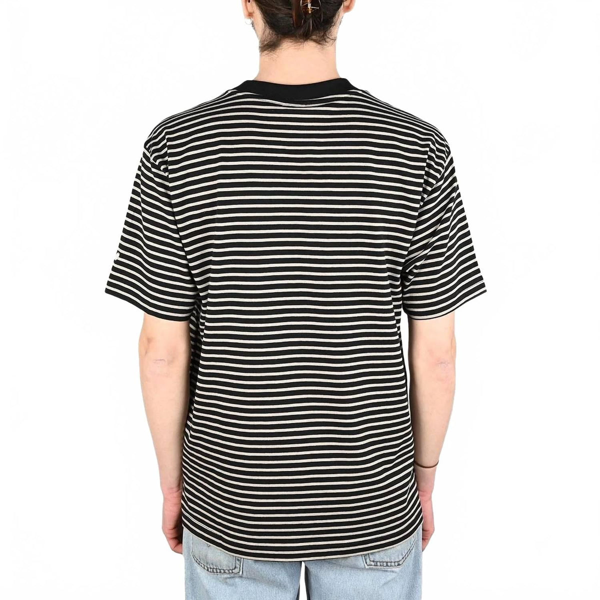 Camisa a rayas color negro