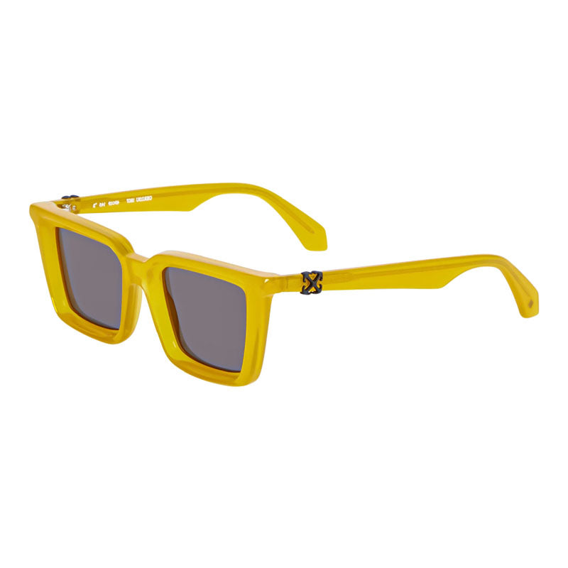 Gafas color gris oscuro y amarillo