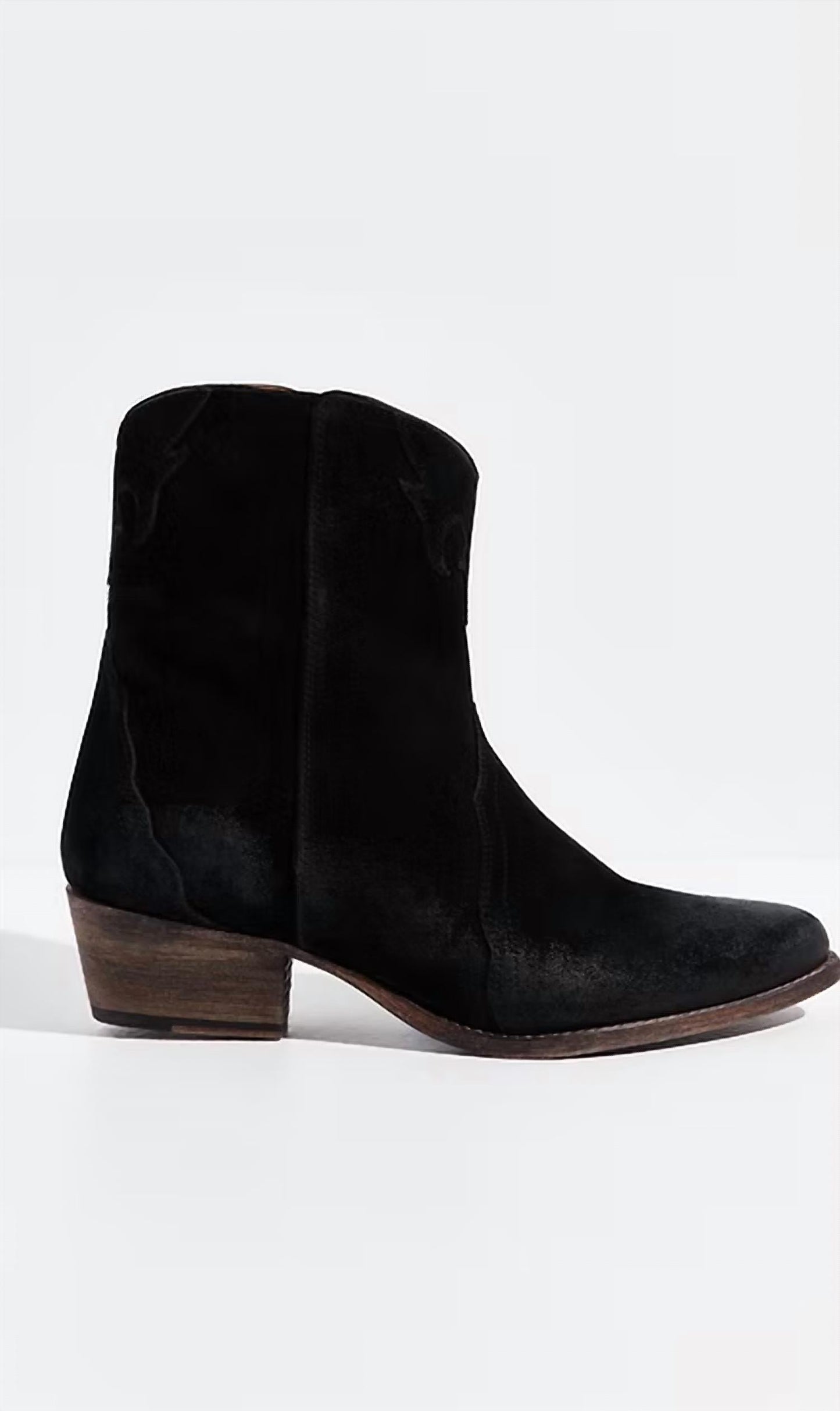 Botas de mujer de gamuza color negro