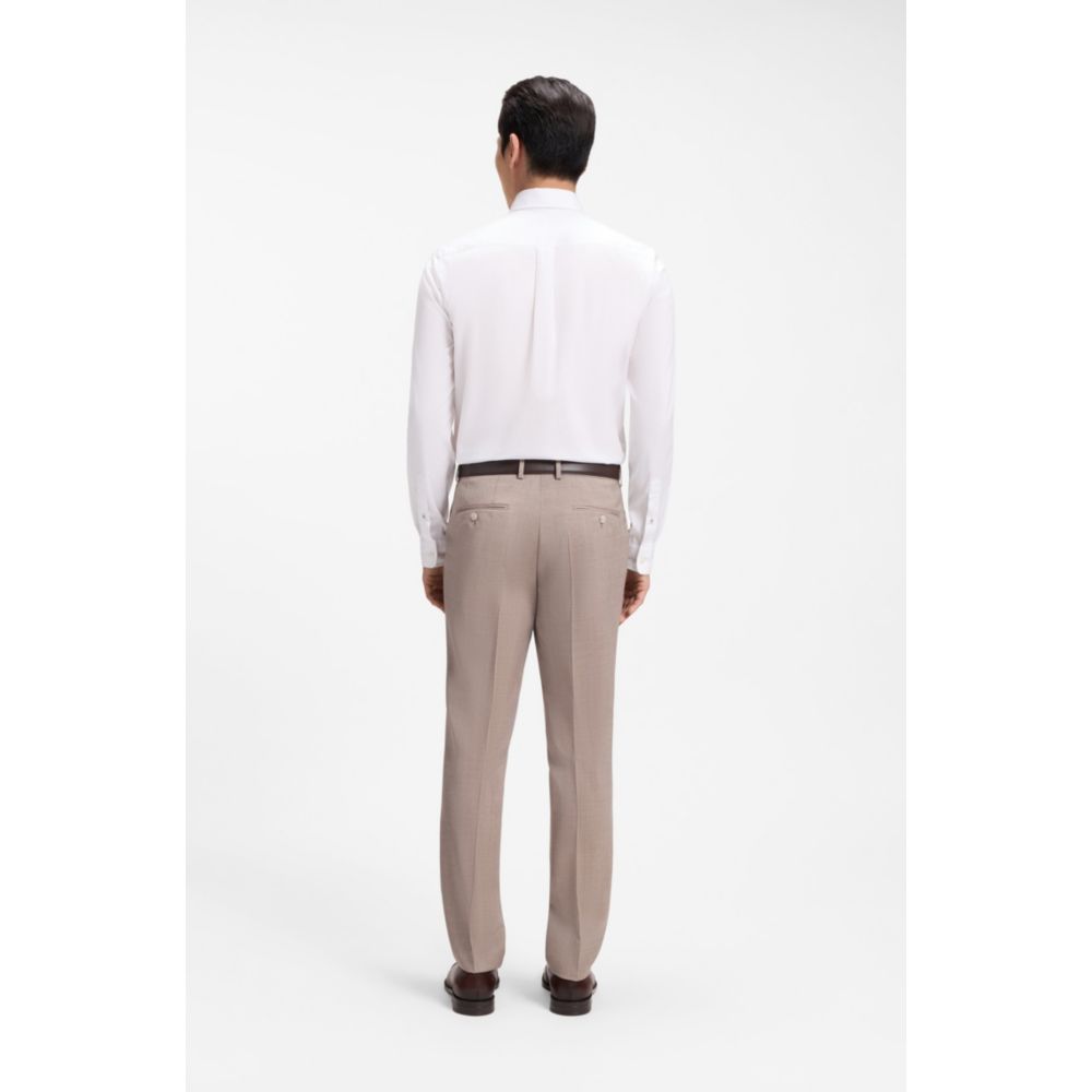 Camisa de algodón de corte ajustado