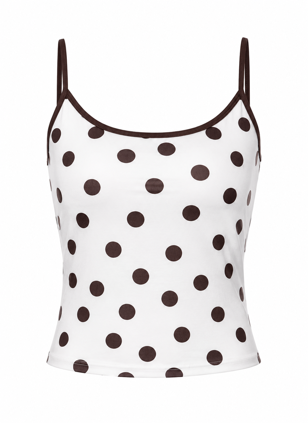 Camiseta sin mangas de lunares