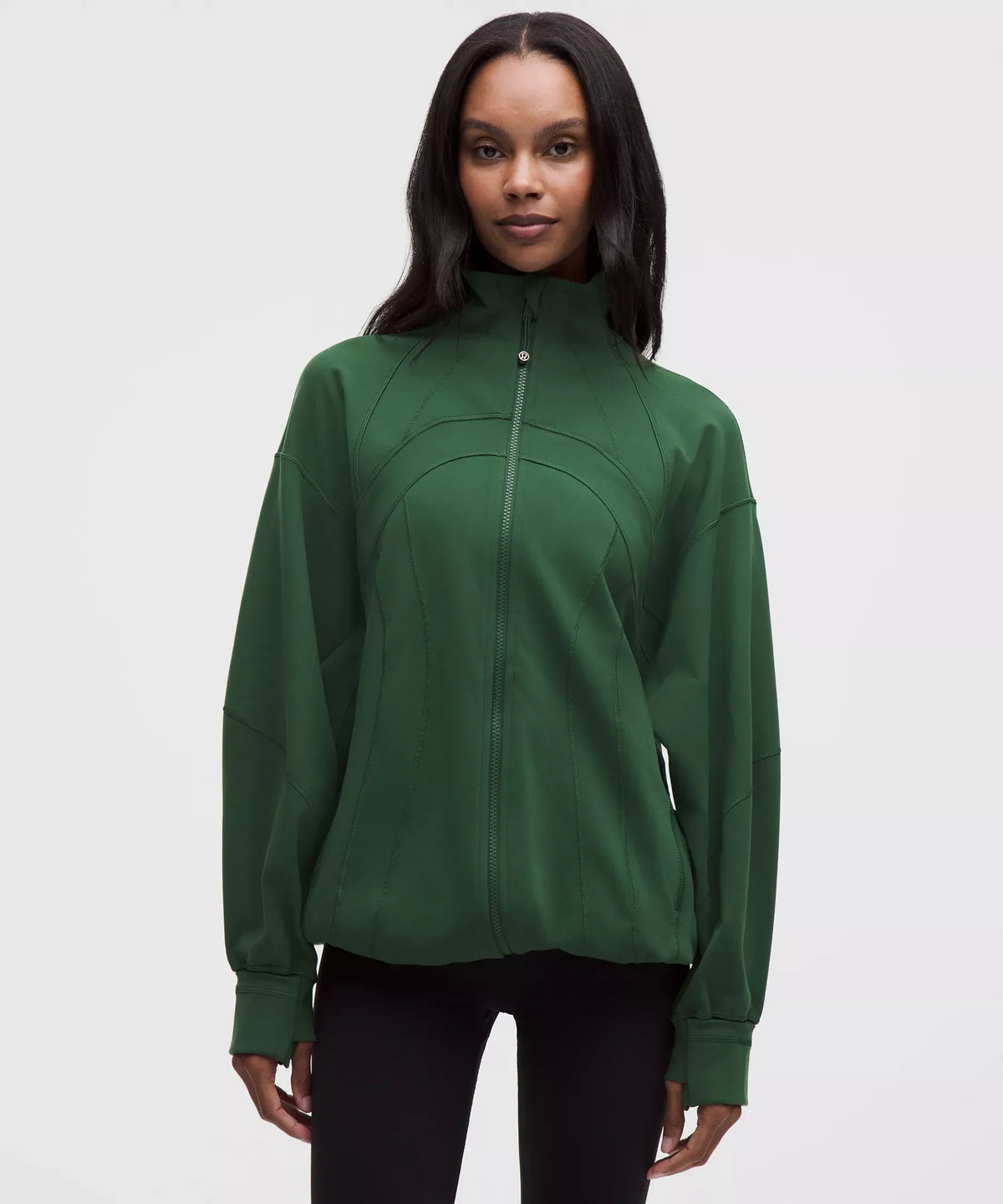 Chaqueta de corte amplio