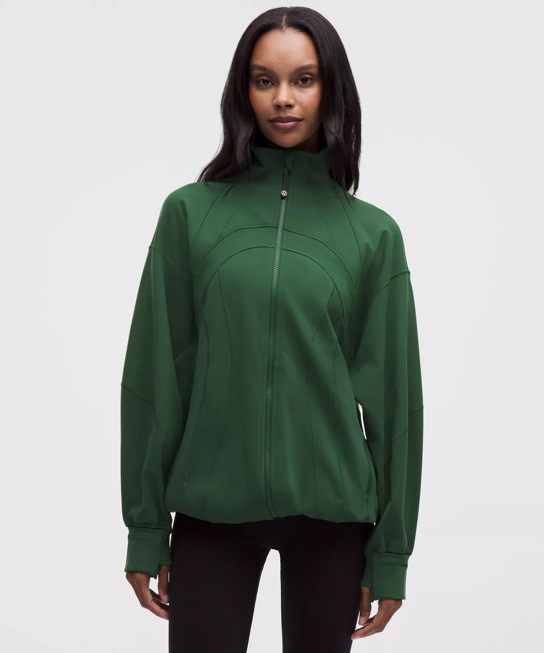 Chaqueta de corte amplio