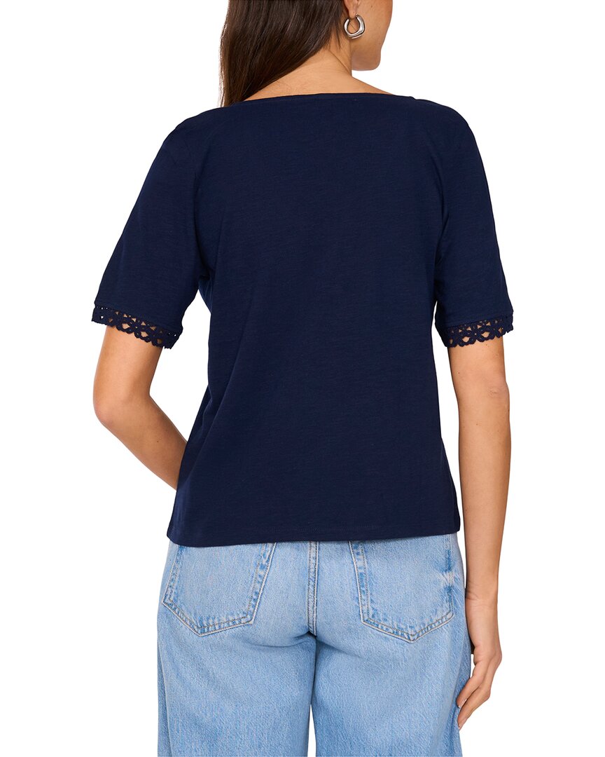Top con cuello en V