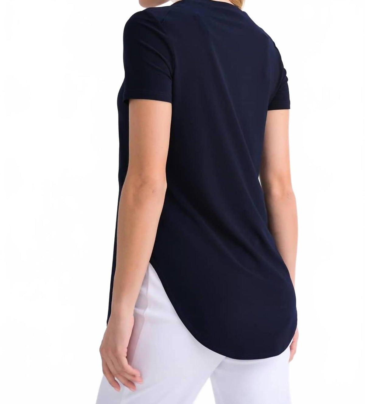 Camiseta color azul marino