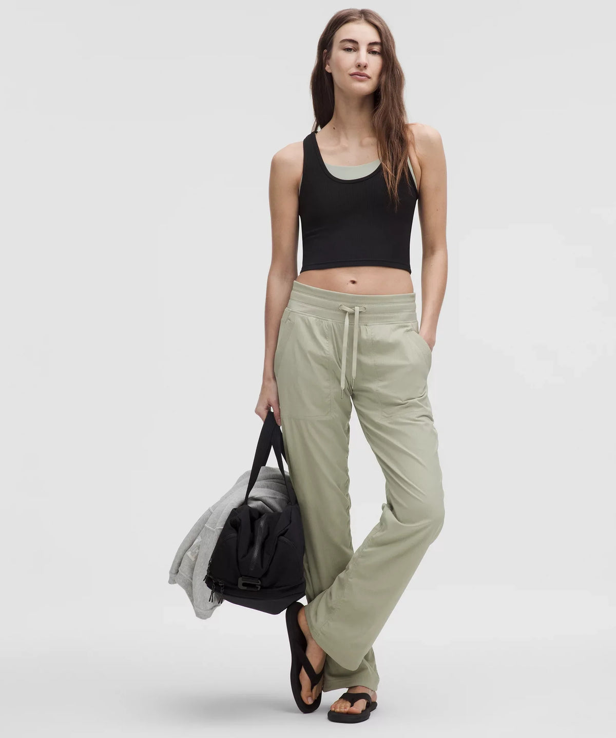 Pantalón de tiro medio