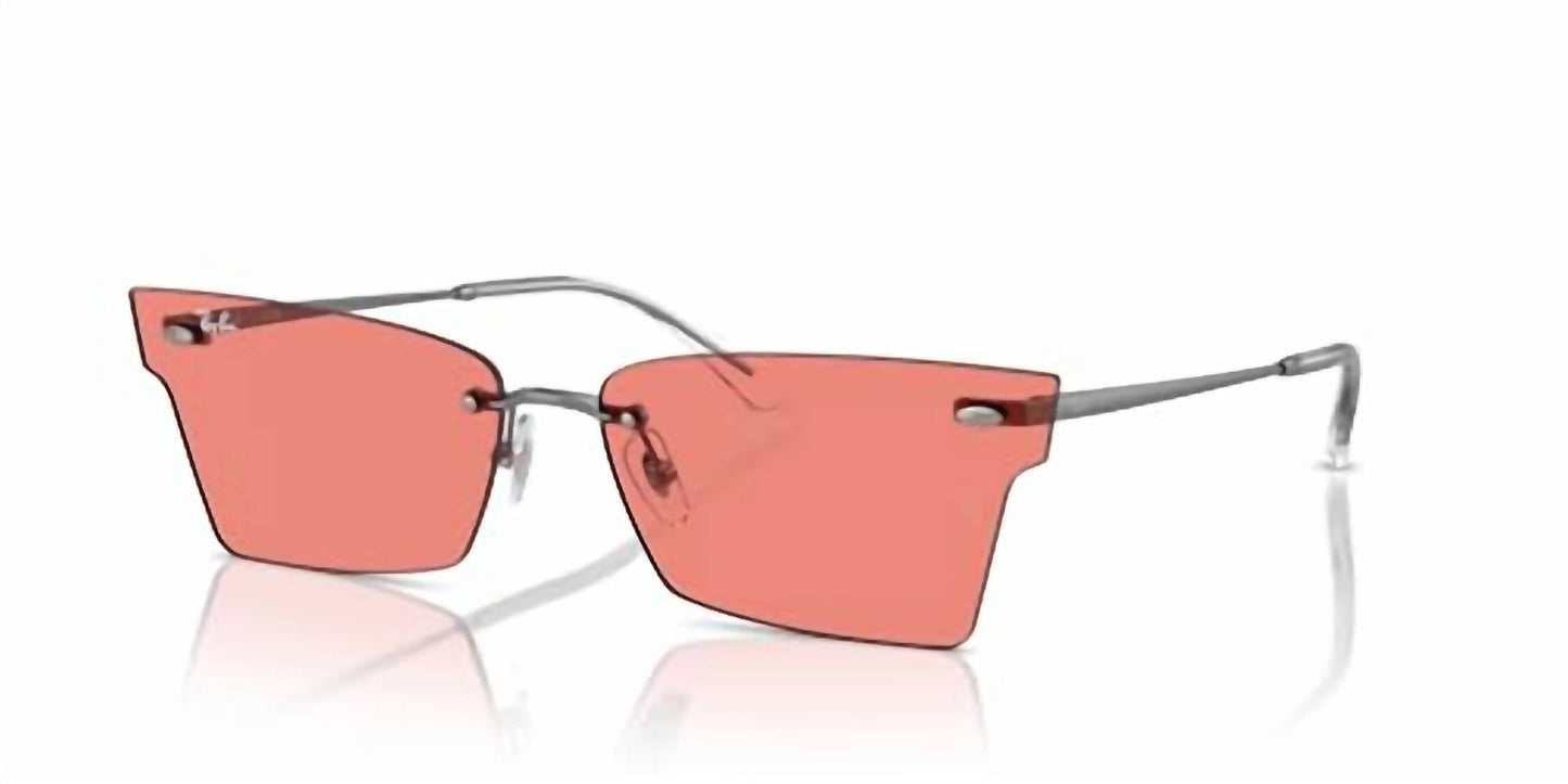 Gafas de sol unisex color gris y rosado