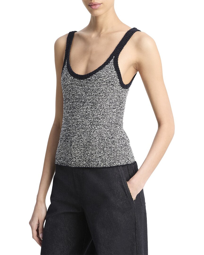 Camiseta sin mangas a rayas