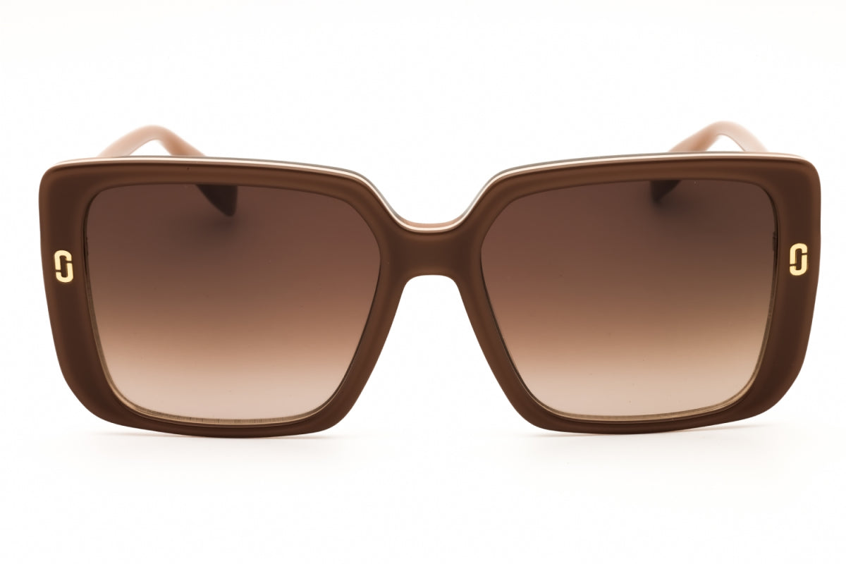 Gafas color café y beige