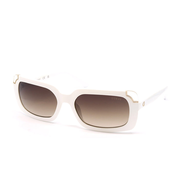 Gafas color café y marfil