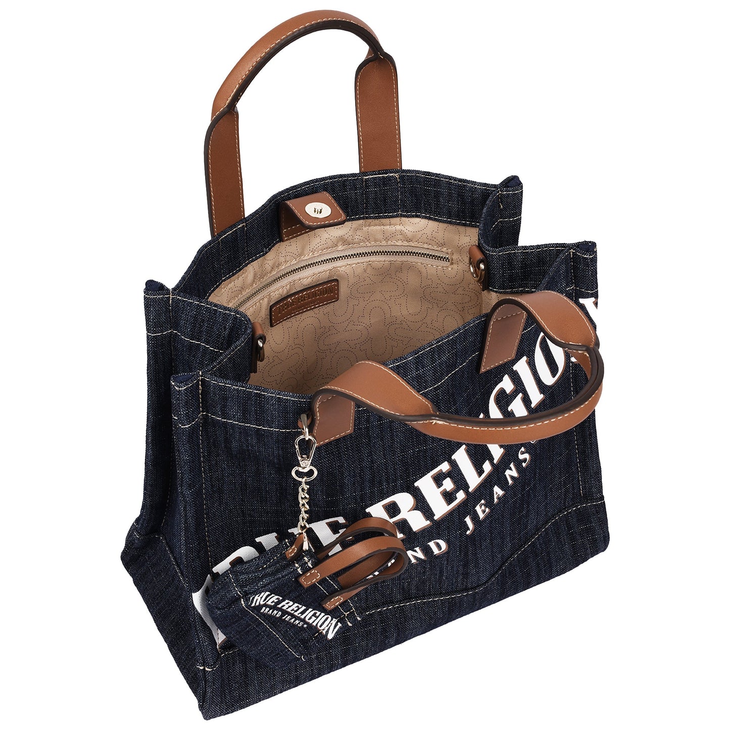 Bolso tote de mezclilla