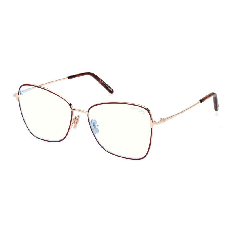 Gafas 55 mm color vinotinto