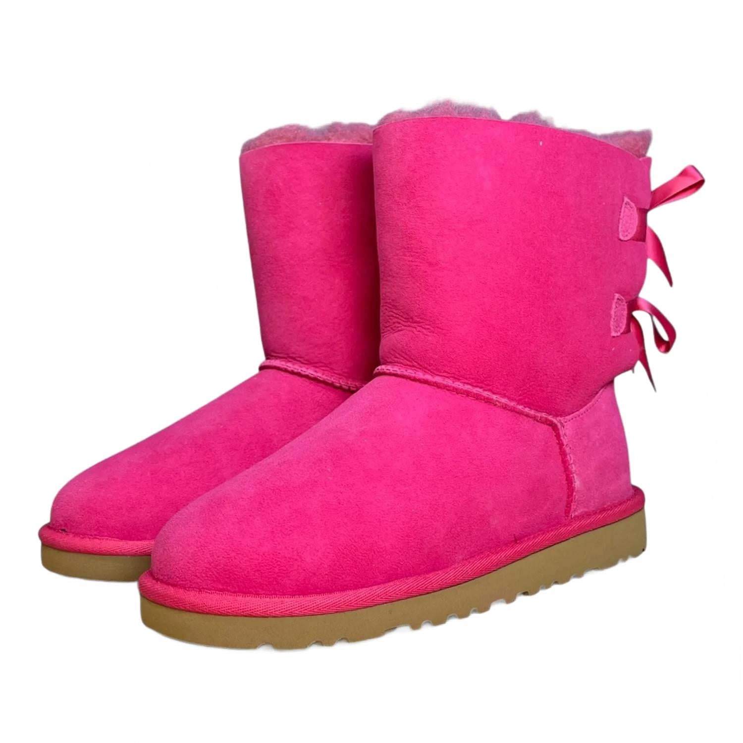 Botas infantil color rosado