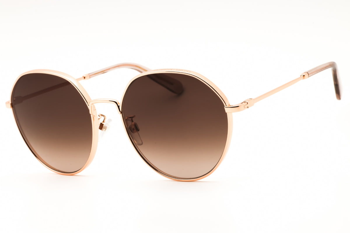 Gafas color oro rosa y café