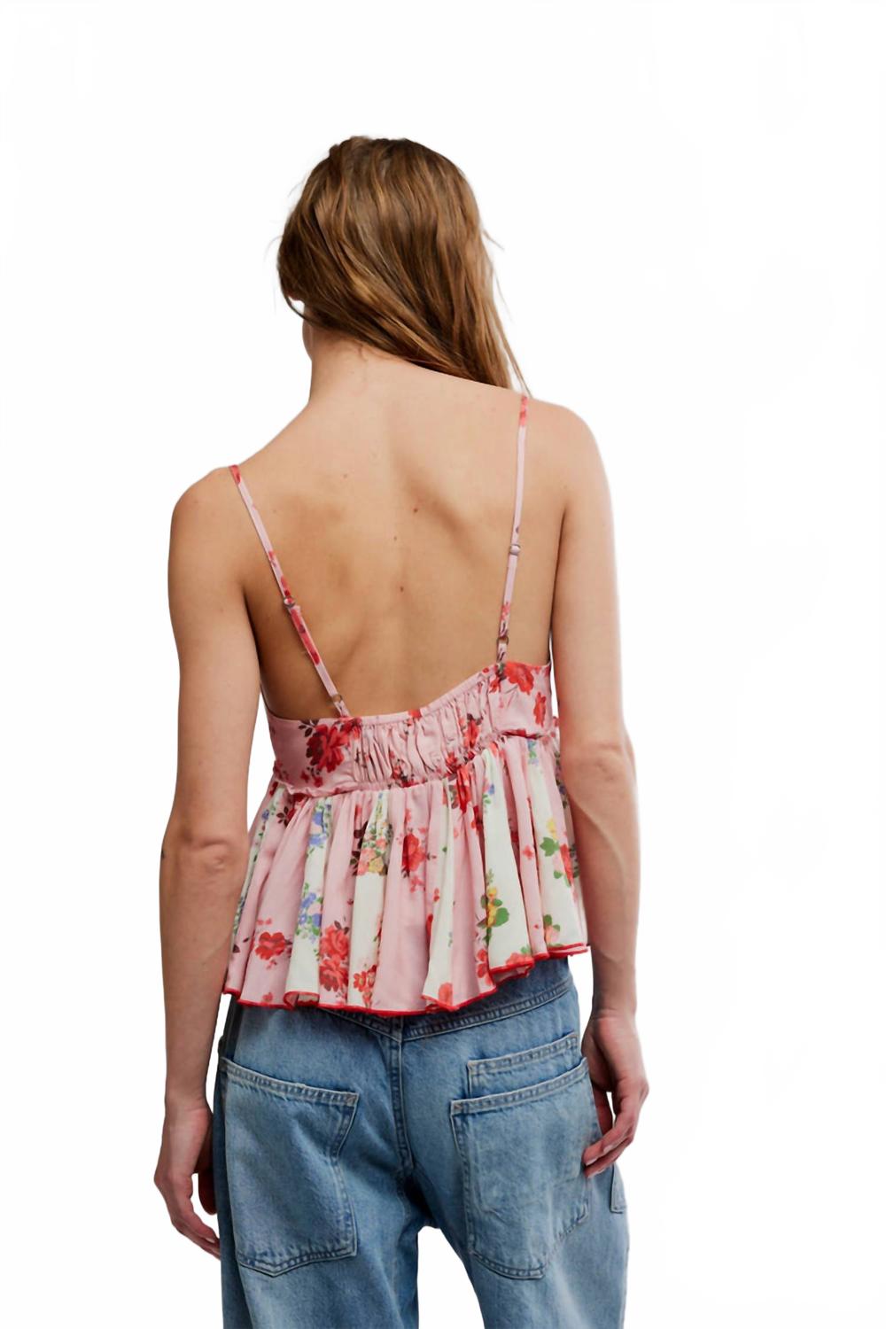 Top color rosado