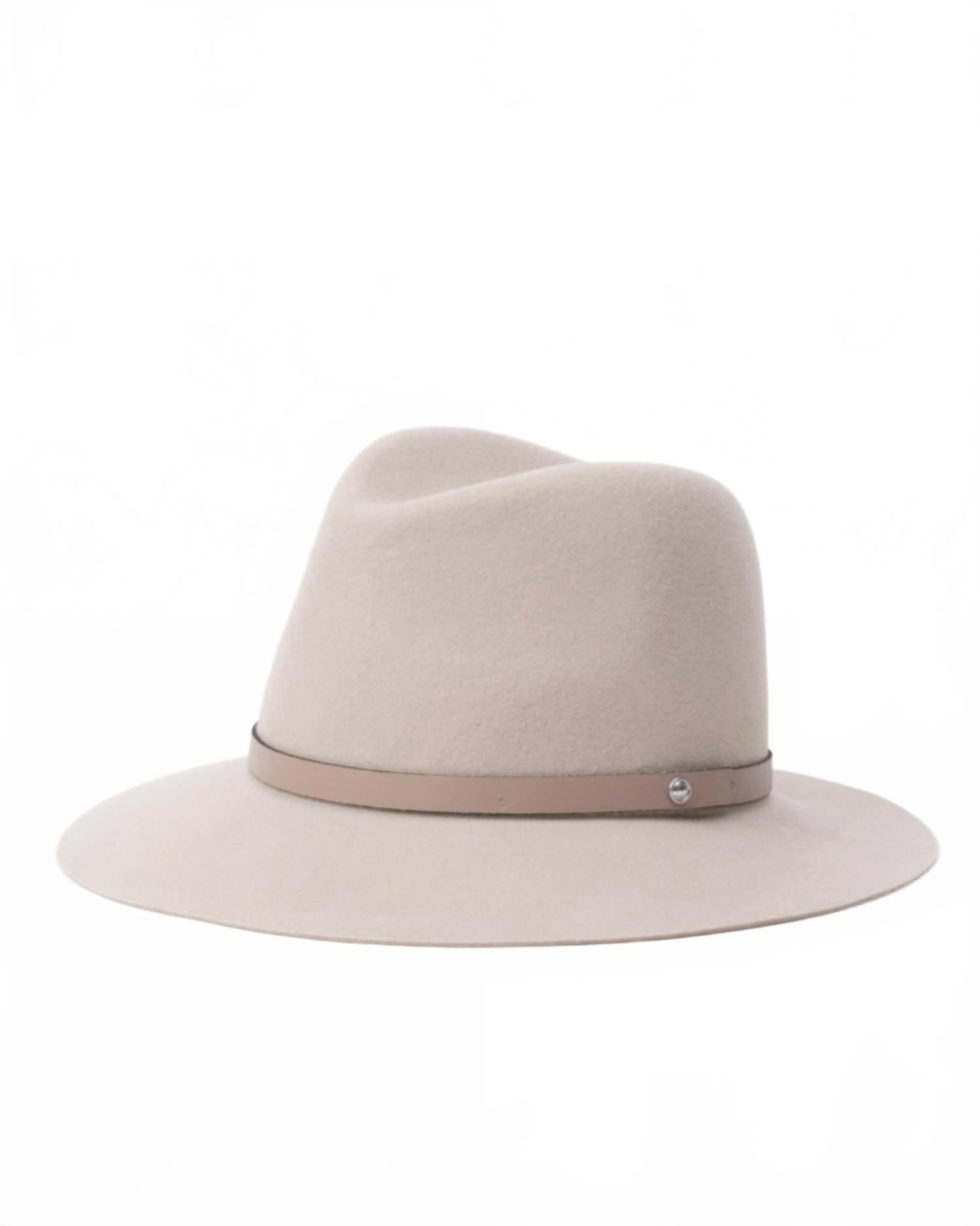 Sombrero de mujer color gris