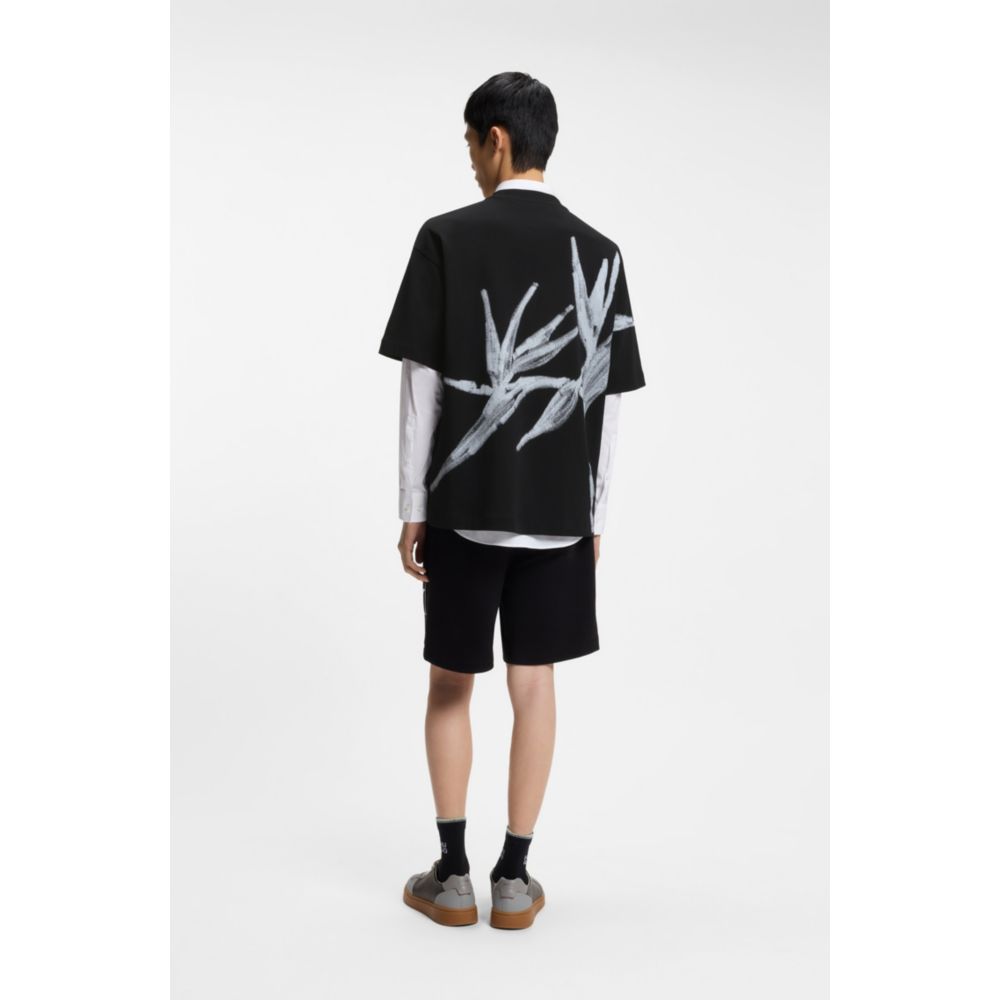 Camiseta de algodón con estampado