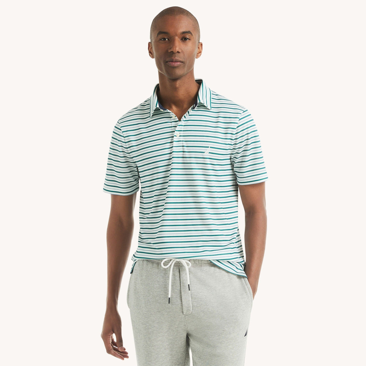 Polo de hombre a rayas