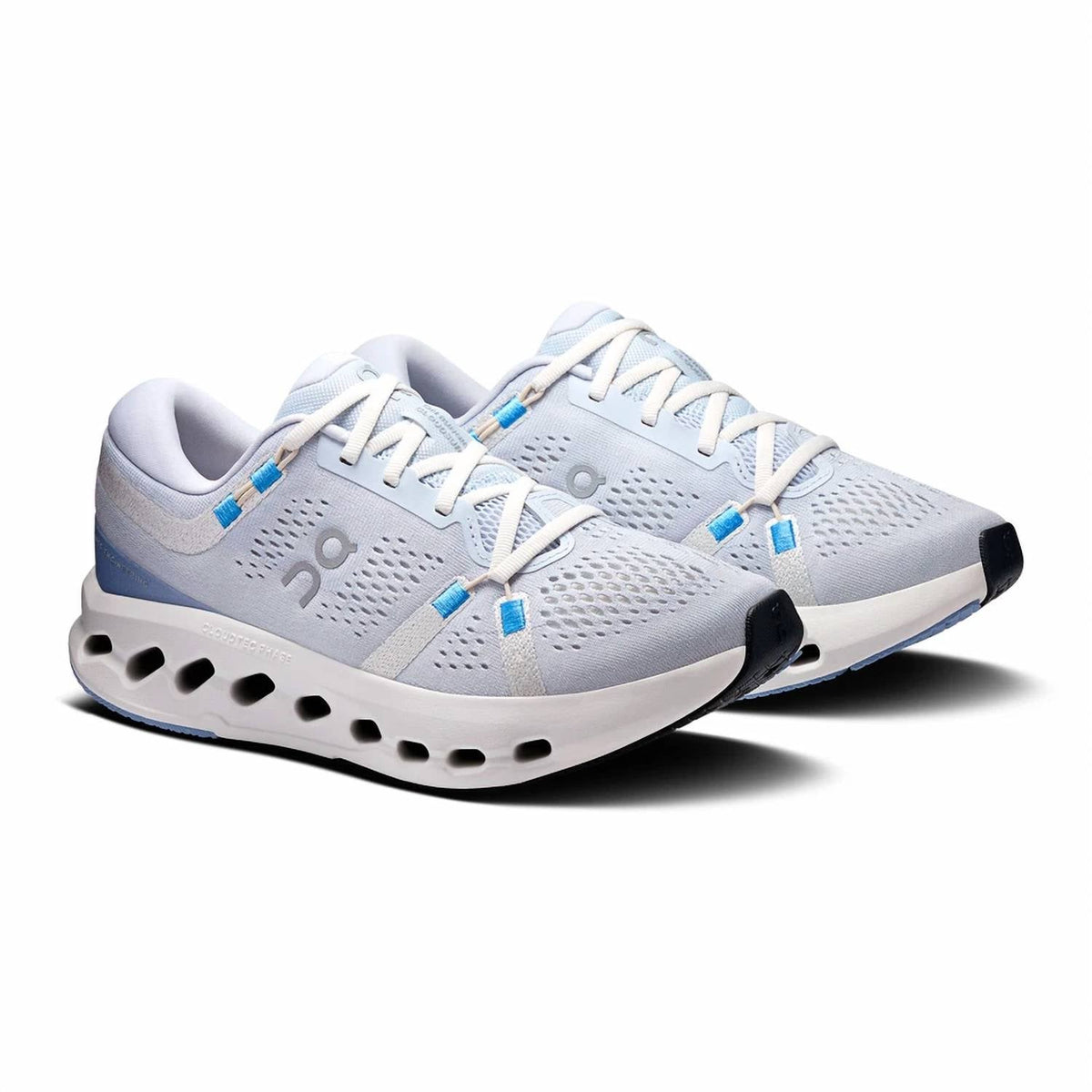 Tenis para correr de mujer color marfil
