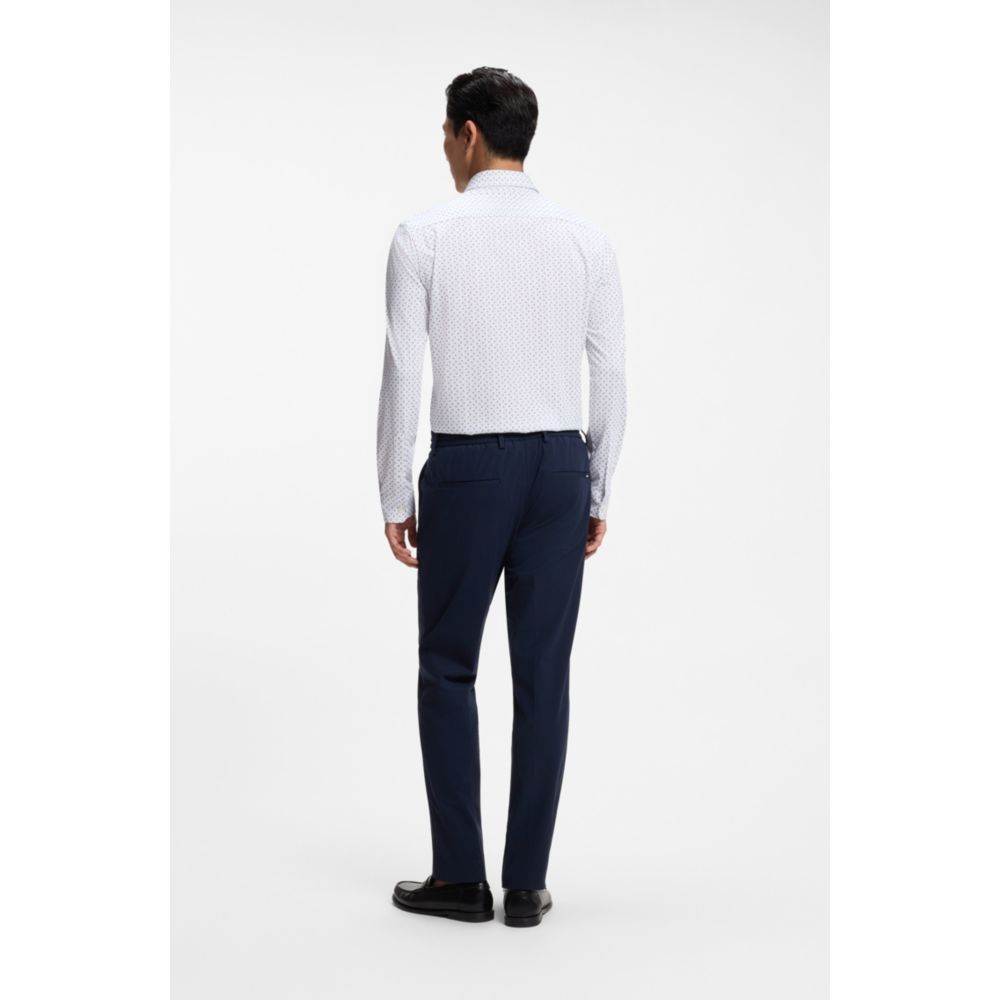 Camisa de corte ajustado con estampado