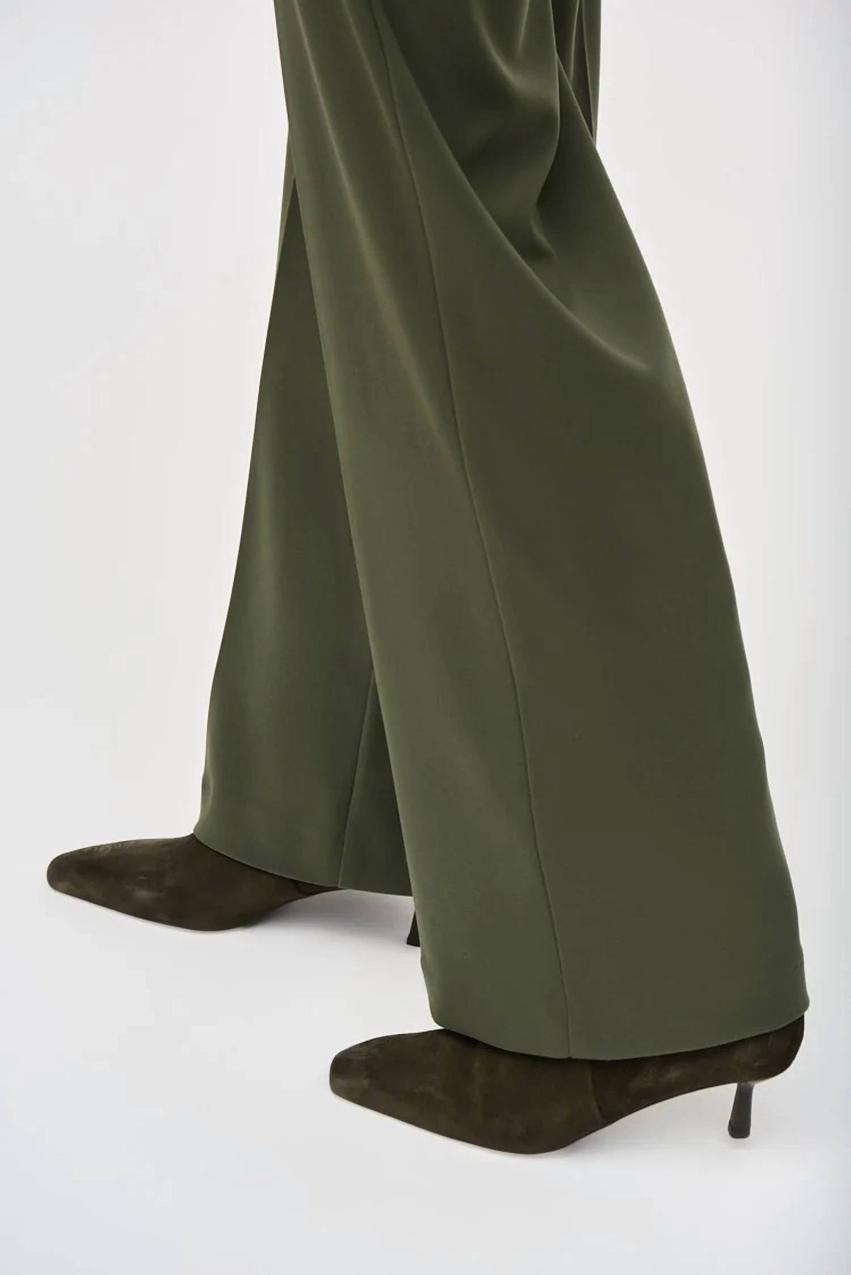 Pantalón de pierna ancha de tiro alto