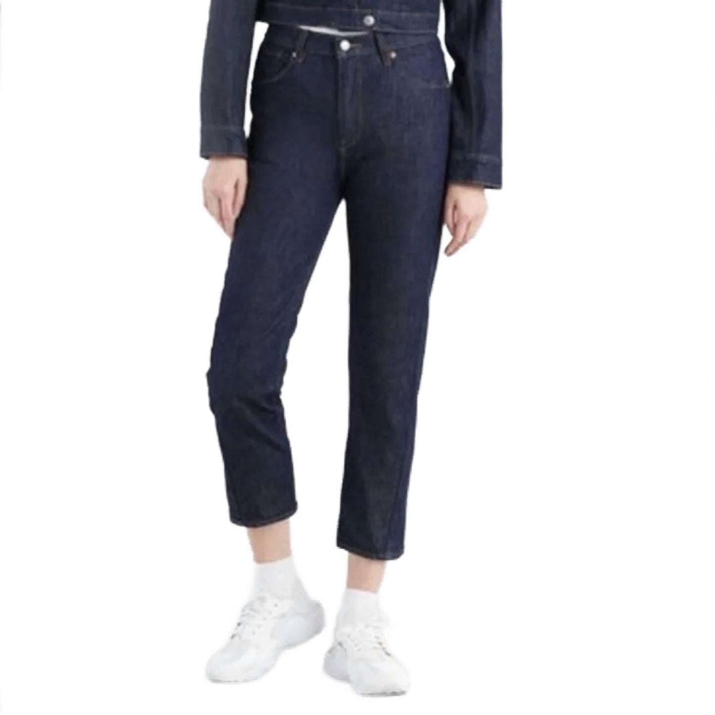 Jean color azul