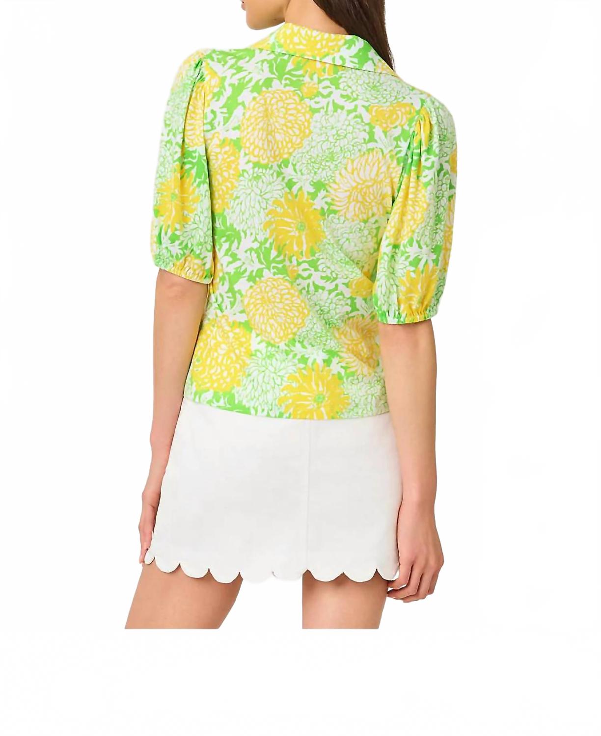 Top color verde