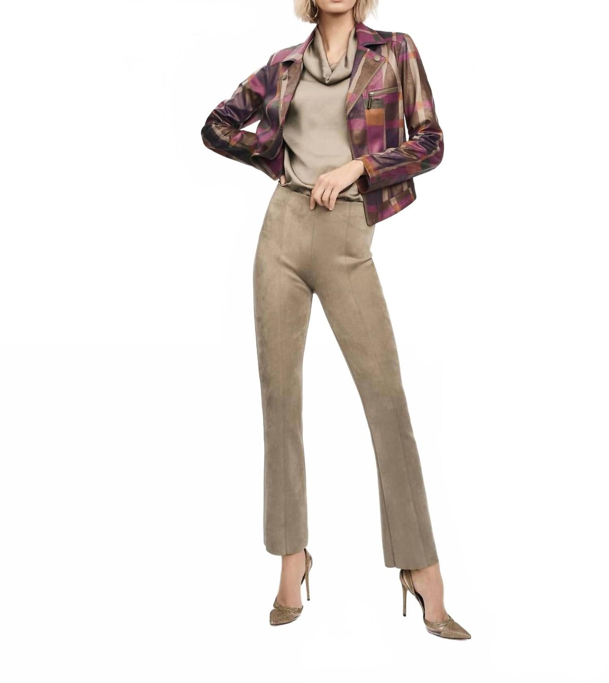 Pantalón de gamuza