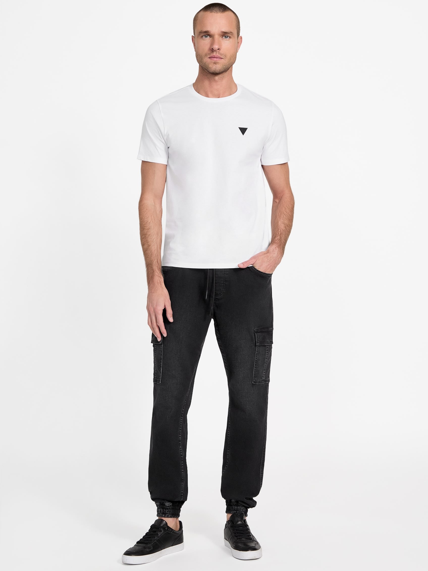 Camiseta con cuello redondo