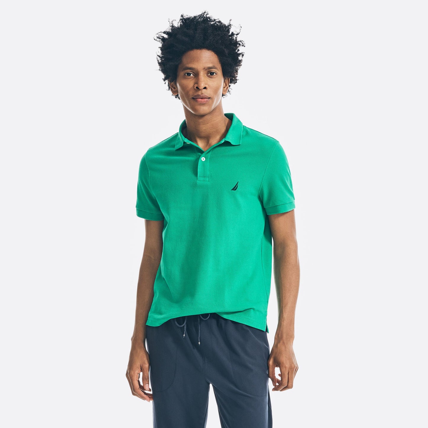 Polo de hombre de corte ajustado