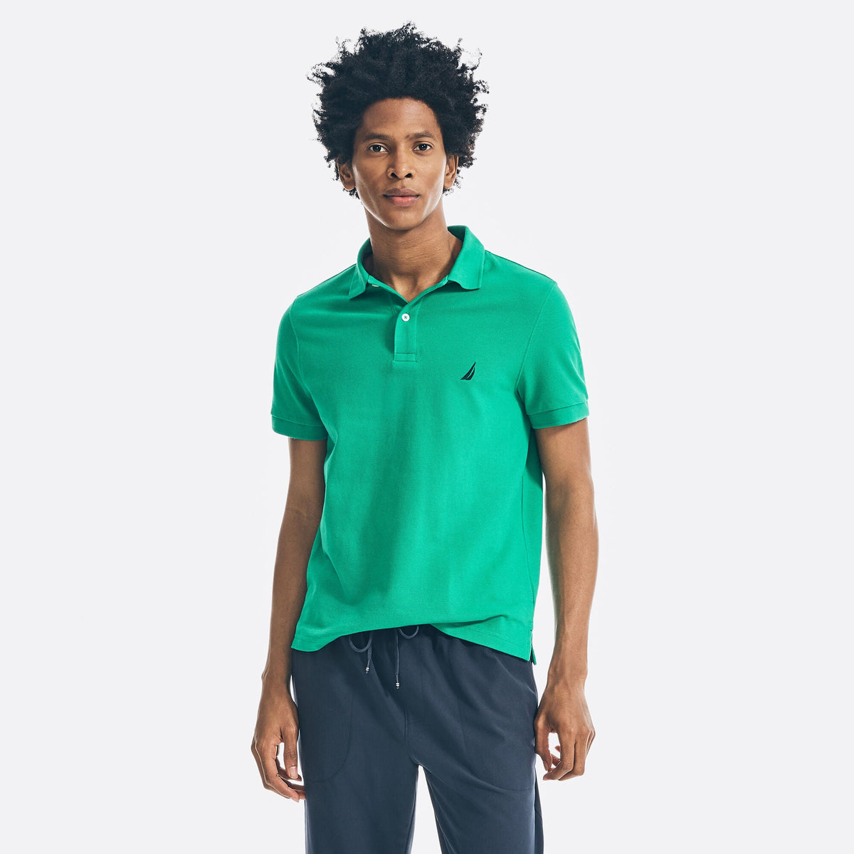 Polo de hombre de corte ajustado