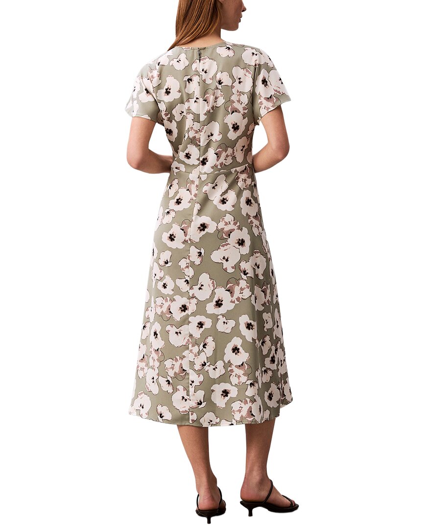 Calvin Klein Vestido Midi de Satín Mate