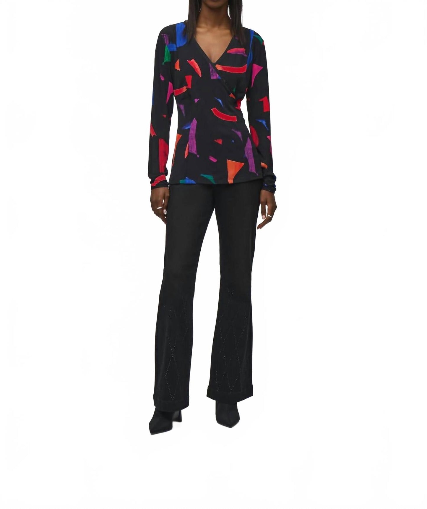 Top color negro