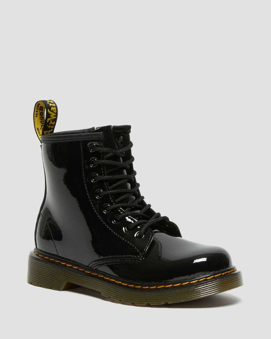 Botas de cuero con cordones
