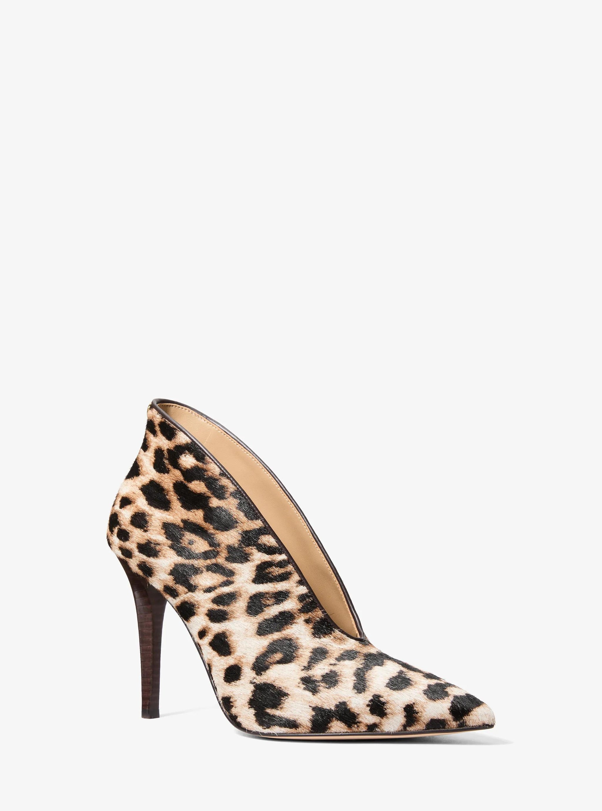 Tacones con estampado animal