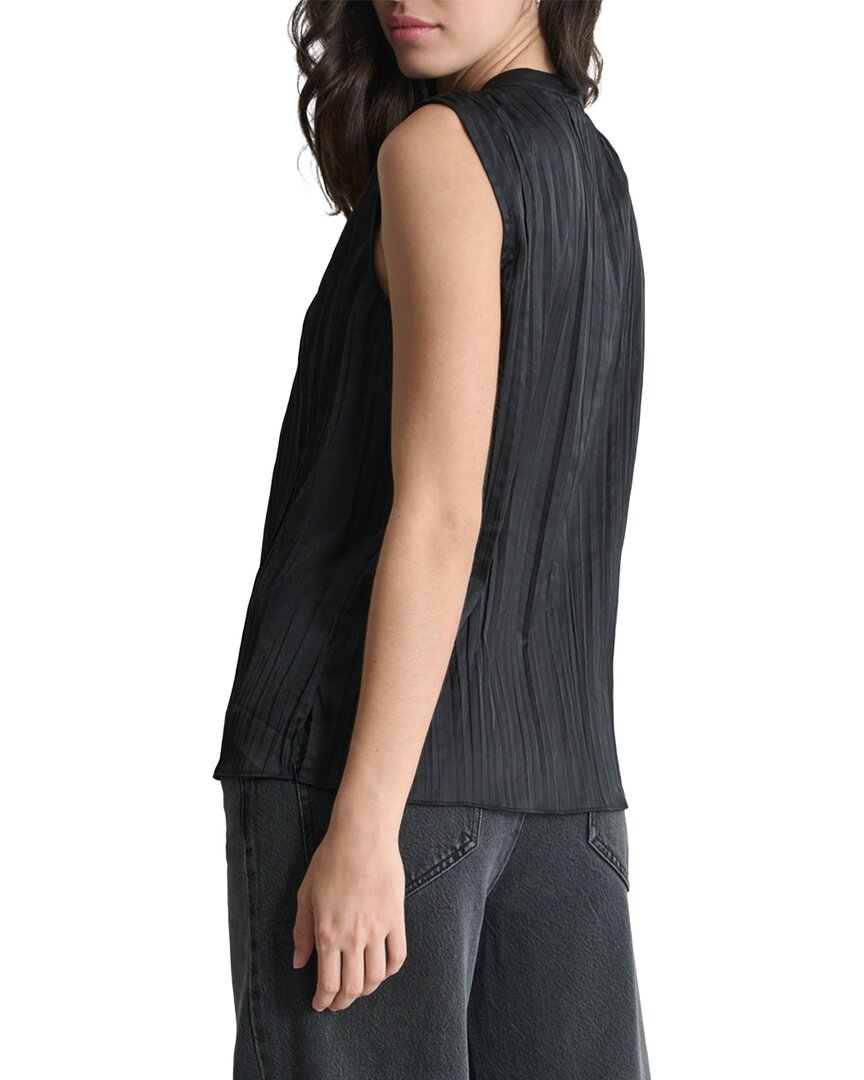 DKNY Top Arrugado Sin Mangas