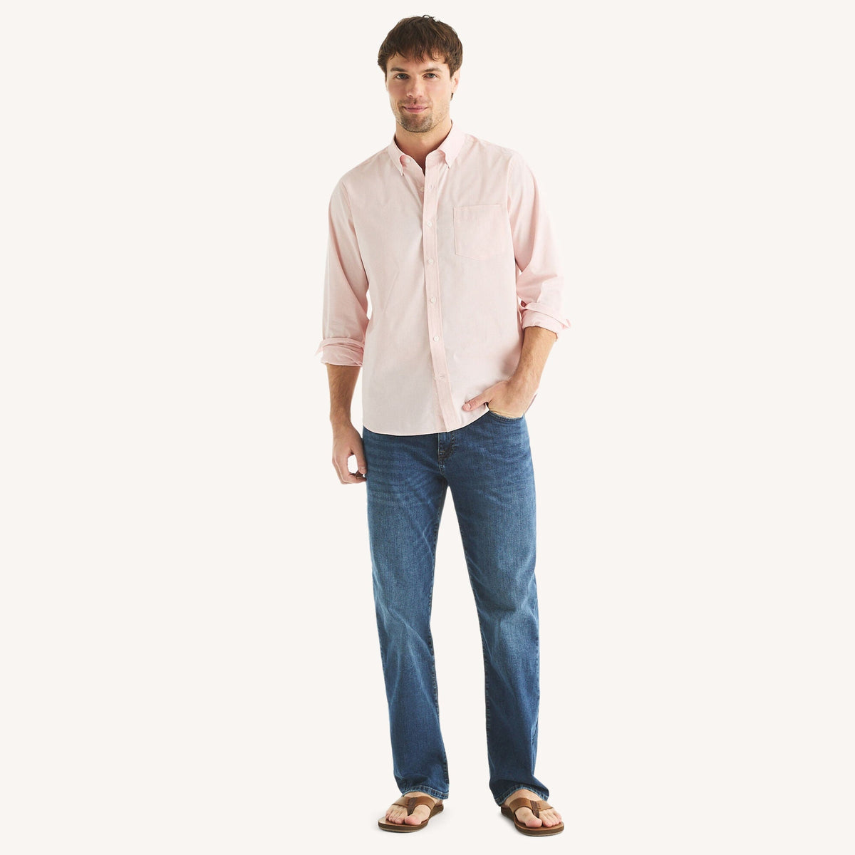 Camisa de hombre a cuadros