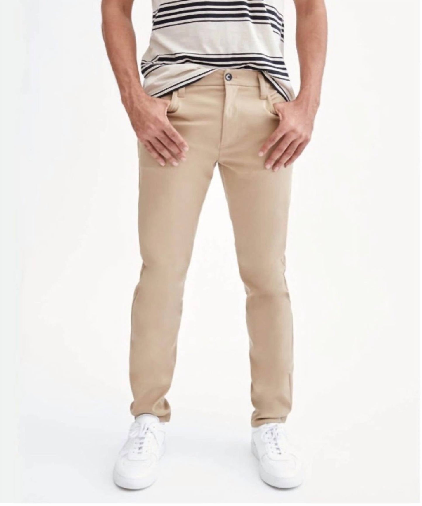 Jean de hombre color caqui