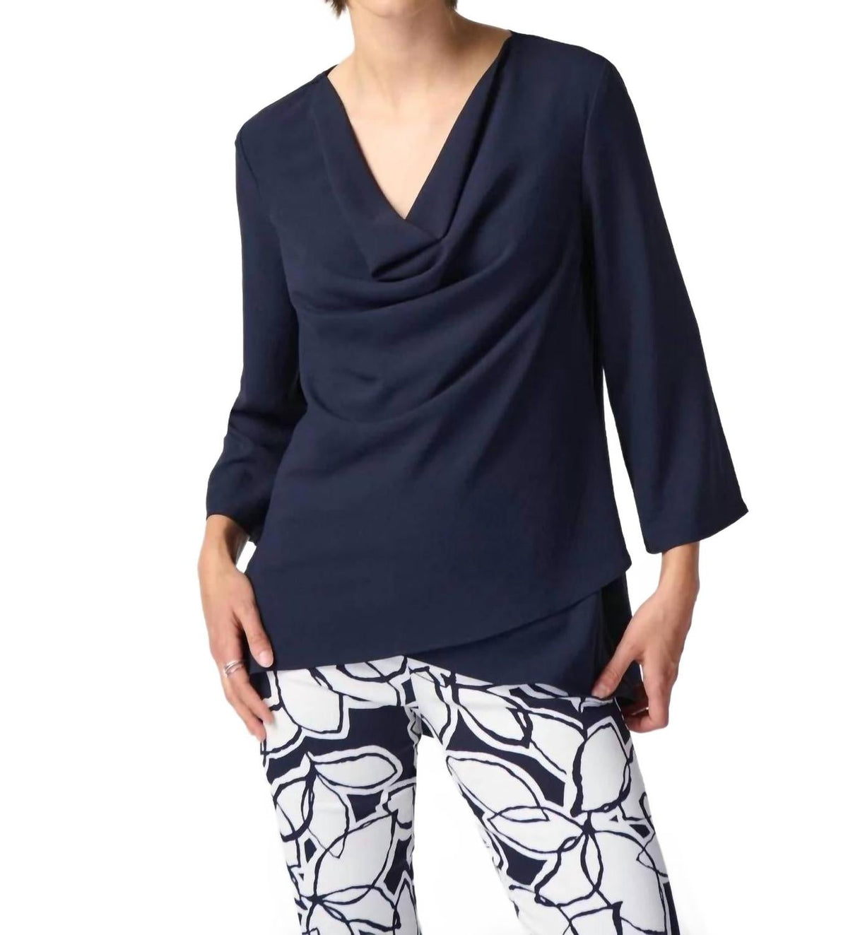 Top color azul