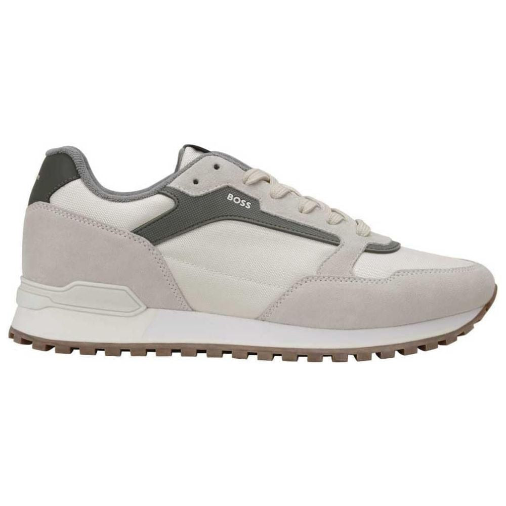 Tenis de hombre de gamuza color gris