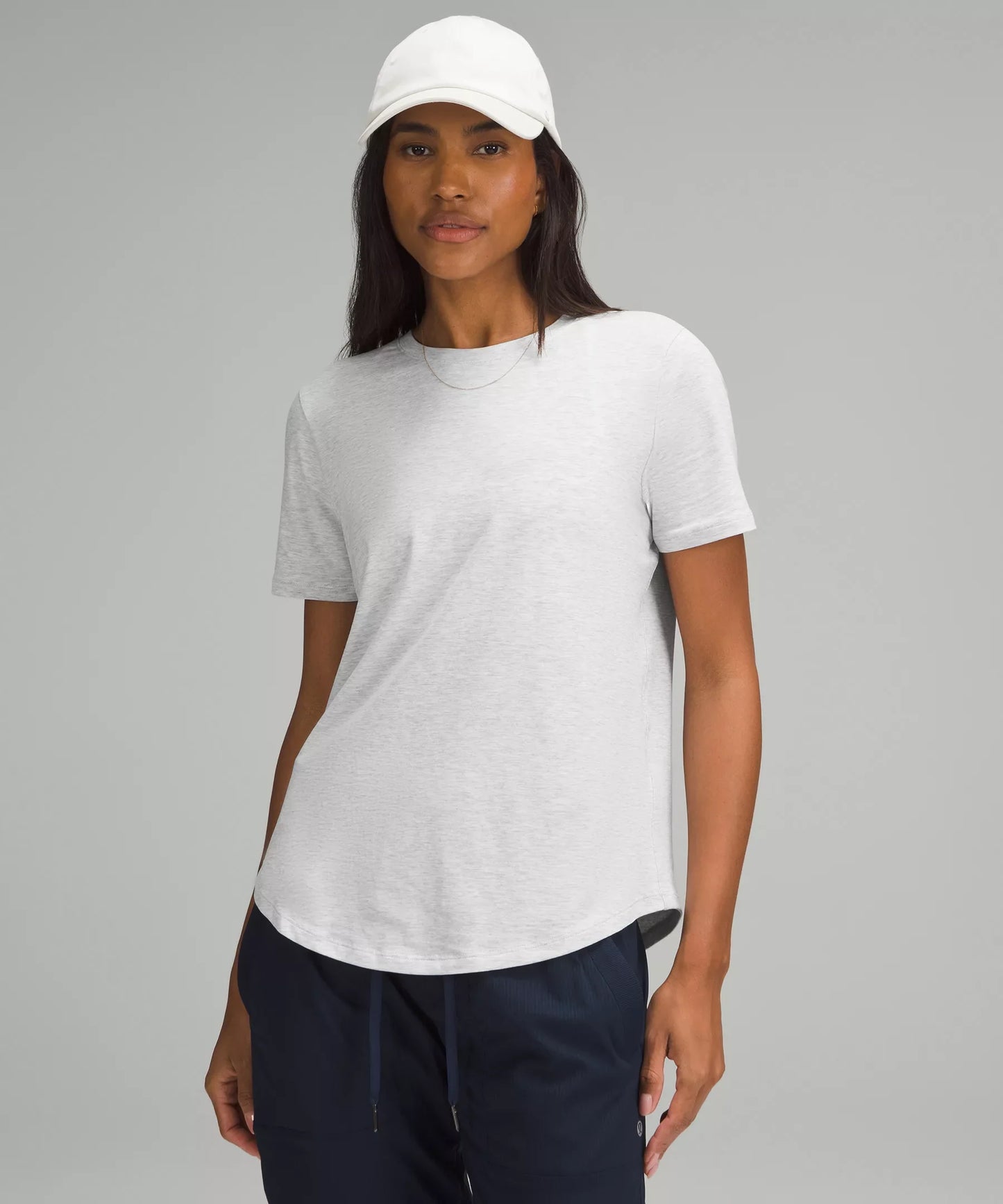 Camiseta con cuello redondo