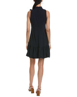 Vince Camuto Mini Vestido Liso Sin Mangas