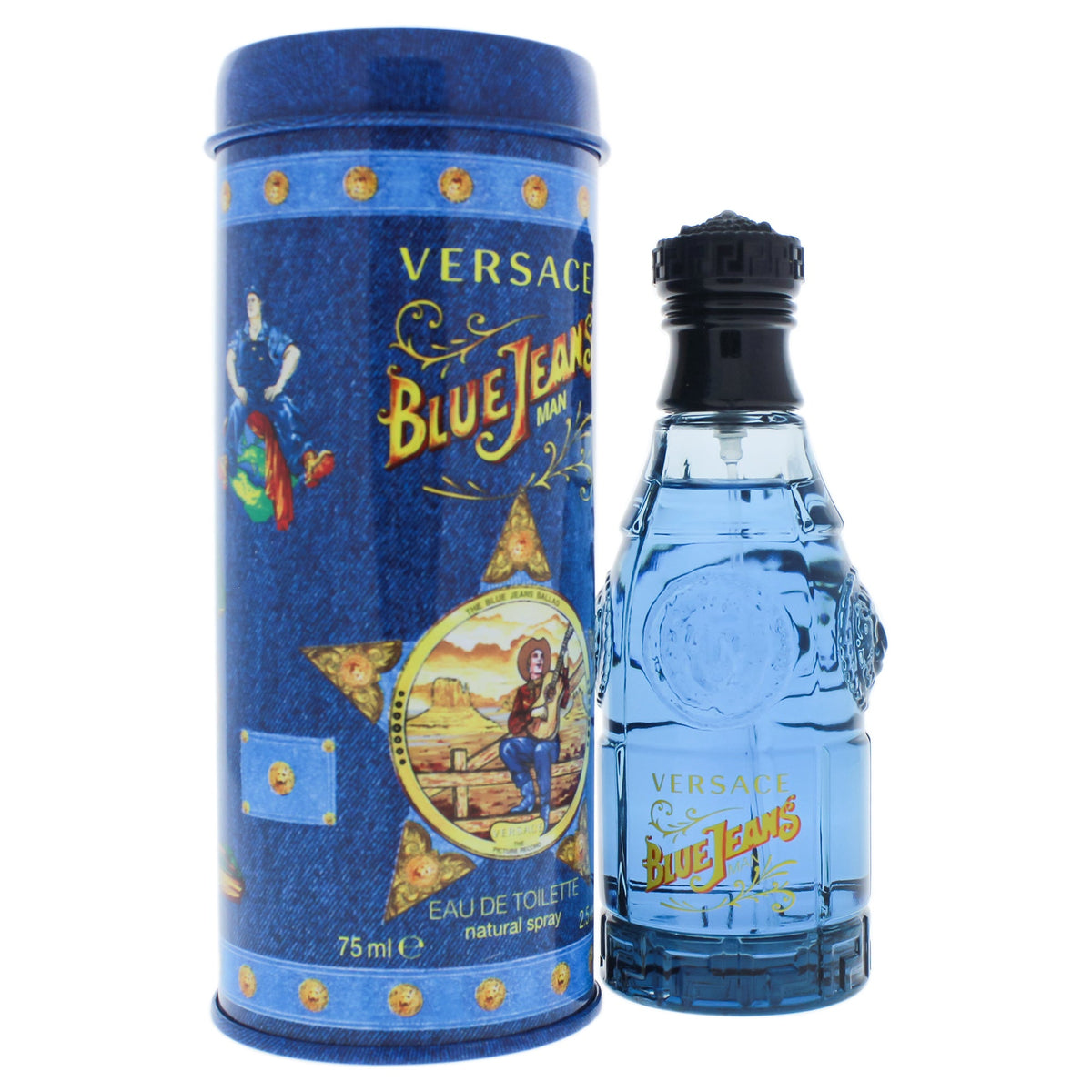 Perfume de hombre eau de toilette 2,5 oz