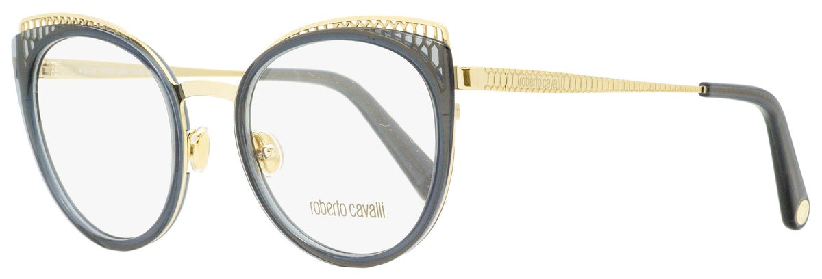Montura para gafas de mujer 53 mm color gris y dorado