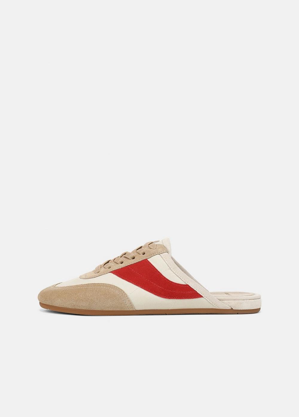 Zapatos destalonados de gamuza